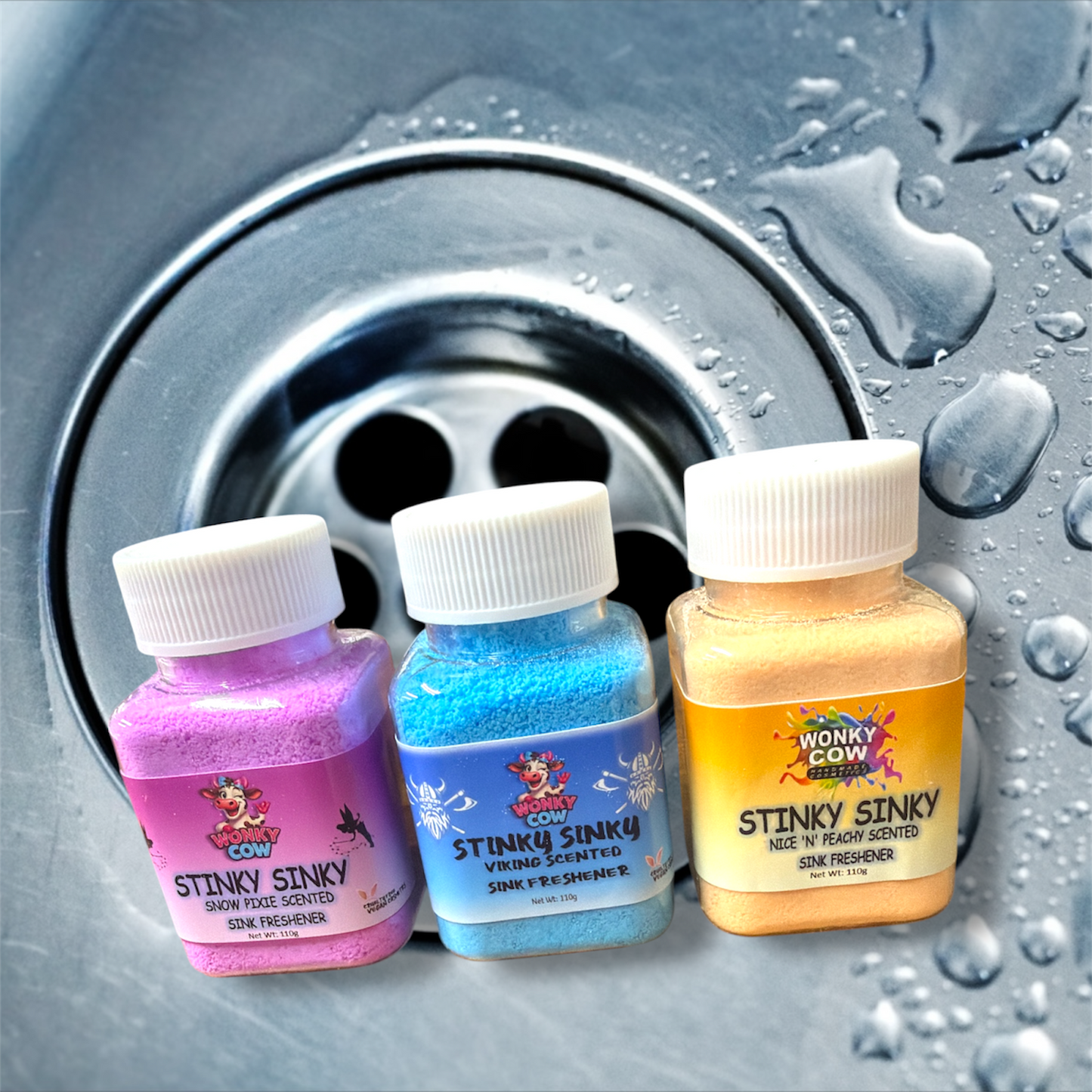 Stinky Sinky™ Sink Freshener (Choose Fragrance)