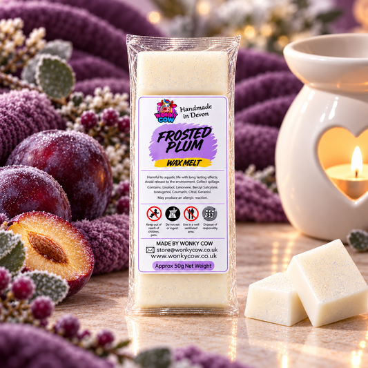 Frosted Plum Wax Melt Snap Bar