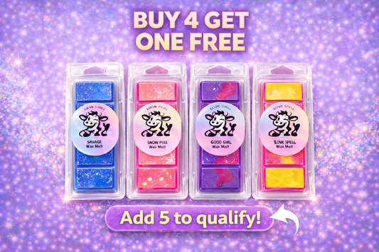 Wax Melt Snap Bars (BUY 4 GET 1 FREE)