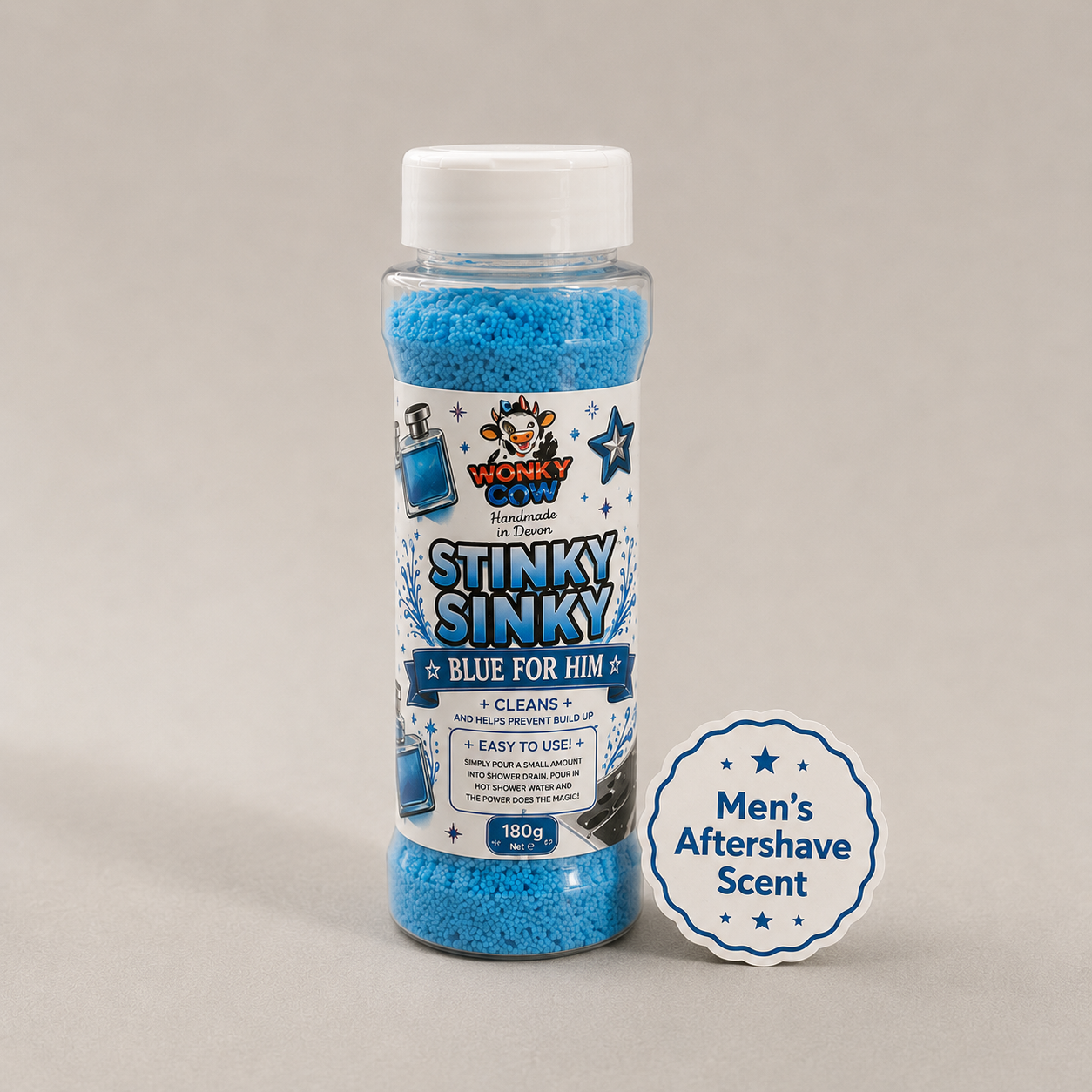 ** BIGGER SIZE BETTER VALUE **  Stinky Sinky™ Sink Freshener 180g