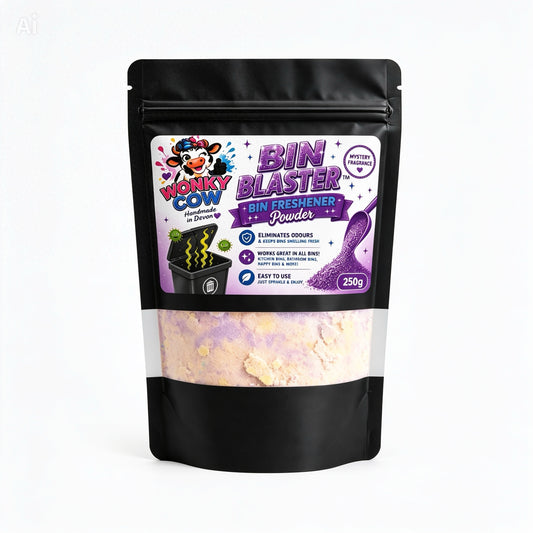 Bin Blaster™ – Mystery Fragrance Bin Deodoriser Powder for Rubbish Bins (250g)
